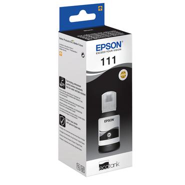 Epson 111 - XL - svart - original - p&aring;fyllnadsbl&auml;ck
