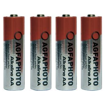 AgfaPhoto batteri - 4 x AA type - Alkalisk