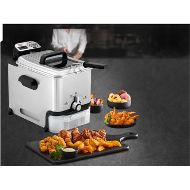 Tefal FR8041 frituregryde Enkelt 3,5 L Enkeltstående 2300 W Sølv