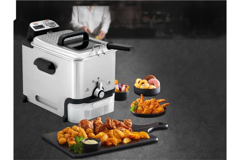 Tefal FR8041 frituregryde Enkelt 3,5 L Enkeltstående 2300 W Sølv