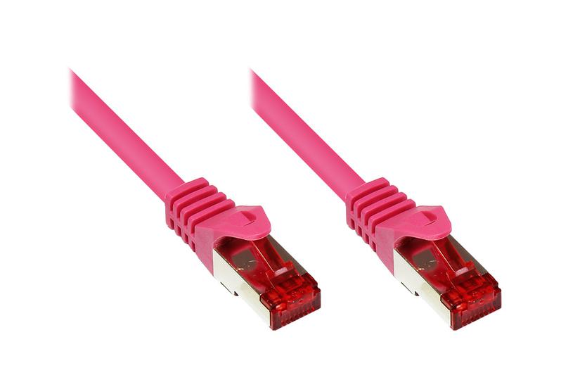 Good Connections 25m RNS Patchkabel CAT6 S/FTP PiMF magenta