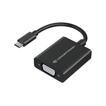 Conceptronic ABBY - videokort - 24 pin USB-C till HD-15 (VGA)