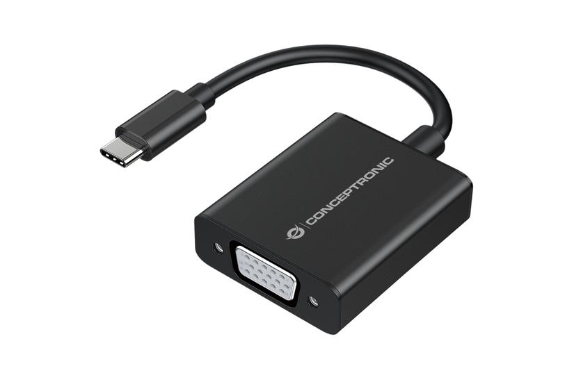 Conceptronic ABBY - videokort - 24 pin USB-C till HD-15 (VGA)
