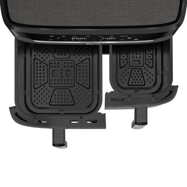 Tefal Easy Fry Dual XXL EY942HE0 frituregryde Dobbelt 11 L Enkeltstående 2020 W Varmluftsteger Grå