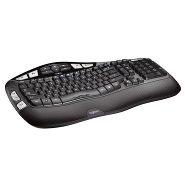 Logitech Wireless Keyboard K350 - tastatur - Fransk