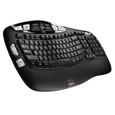 Logitech Wireless Keyboard K350 - tastatur - Fransk