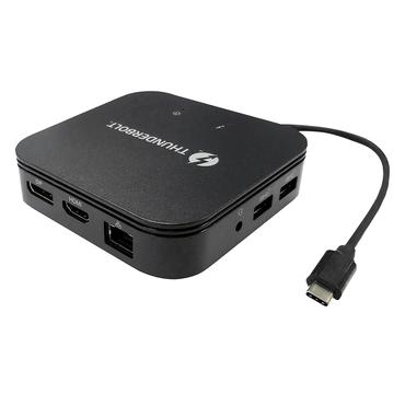 Prokord DPG-15A dockingstation Ledningsført Thunderbolt 3 Sort