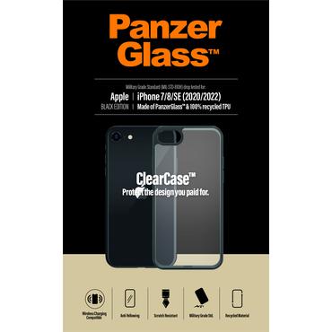 PanzerGlass ClearCase Black Edition - baksidesskydd f&ouml;r mobiltelefon