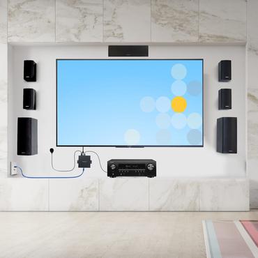 StarTech.com 4K HDMI Extender Over CAT5/CAT6 Cable, 4K 60Hz HDR Video Extender, Up to 230ft (70m), HDMI Over Ethernet Cable, S/PDIF Audio Out, HDMI Transmitter and Receiver Kit - Local Video Out, Power Over Cable (4K70IC-EXTEND-HDMI) - video/ljud/infrar&ouml;d f&ouml;rl&auml;ngare - HDMI