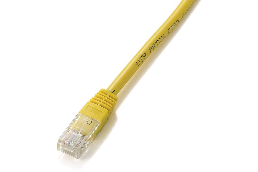 Equip 825464 netværkskabel Gul 5 m Cat5e U/UTP (UTP)