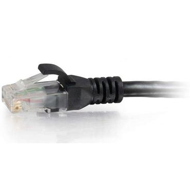 C2G Cat6 Booted Unshielded (UTP) Network Patch Cable - patchkabel - 30 cm - sort