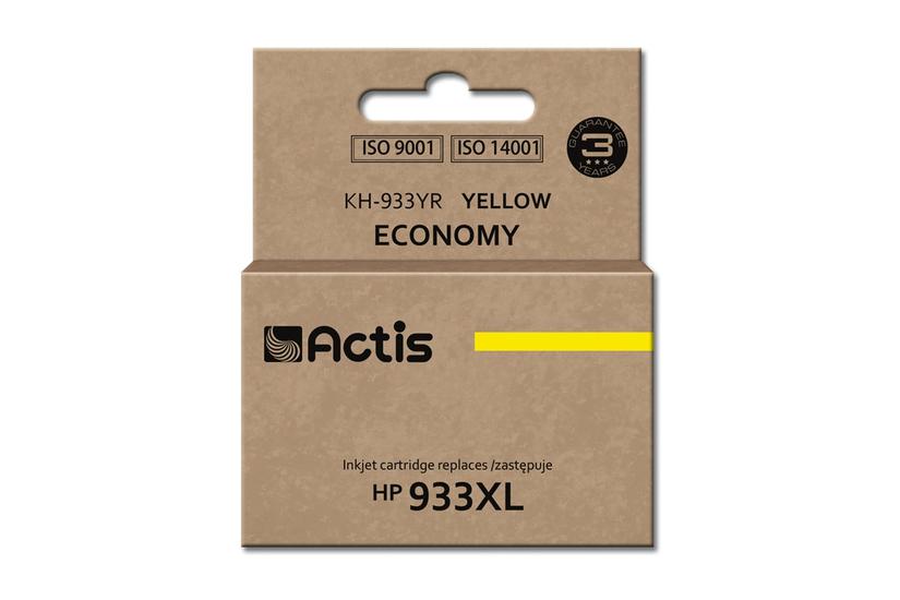 Actis KH-933YR bl&aelig;k (erstatning HP 933XL CN056AE; Standard; 13 ml; gul)