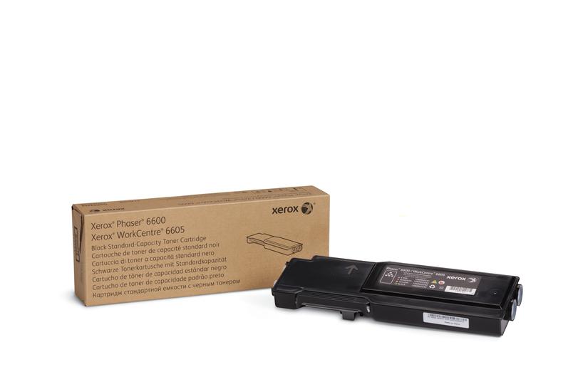 Xerox Phaser 6600 - svart - original - tonerkassett