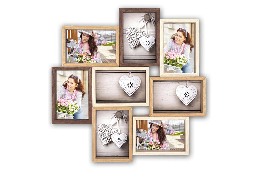 ZEP TY013 billedramme Multi billedramme Beige, Brun