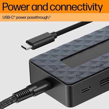 HP Universal - dockingstation - USB-C - HDMI, DP - 10Mb LAN