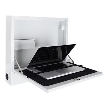 Multibrackets M Public Computer Security Cabinet II Kabinett - för bärbar dator/surfplatta - vit