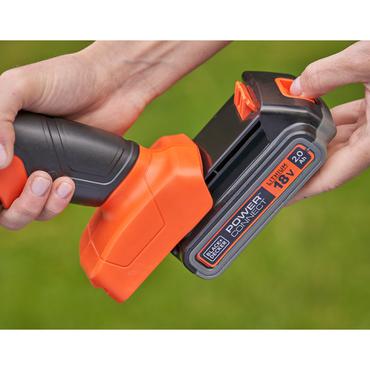 Black&Decker BD NOZYCE DO ZYWOPLOTU I TRAWY 18V 1x2,0Ah BCSS18D1 BDBCSS18D1-QW