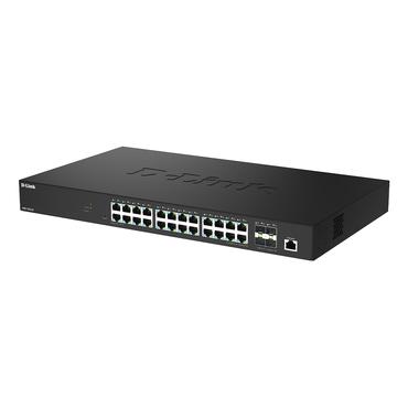 24 Ports 2.5Gbps + 4 Ports 10G SFP+ Smart Managed Switch