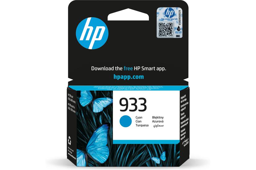 HP 933 - cyan - original - bl&auml;ckpatron