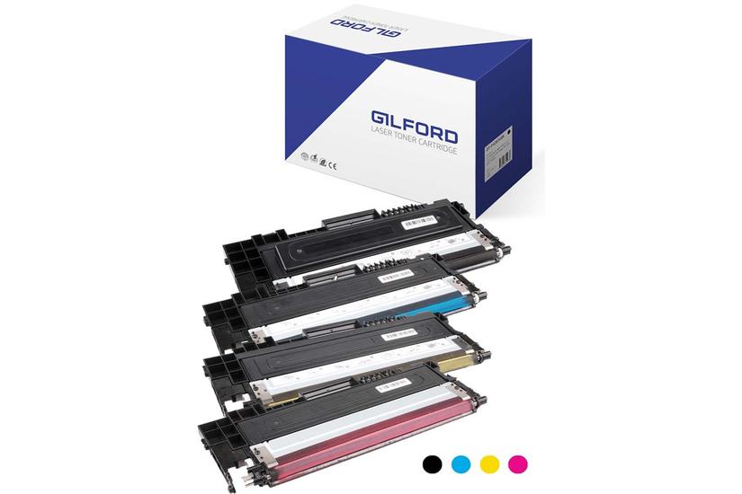 Gilford DT-PH2073# tonerpatron 1 stk Kompatibel Sort, Blå, Magenta, Gul