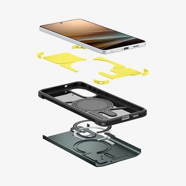 Spigen Tough Armor Magsafe Galaxy S25 Edge abyss green