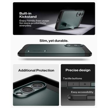 Spigen Tough Armor Magsafe Galaxy S25 Edge abyss green