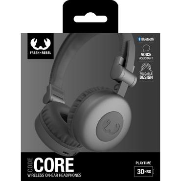 Fresh 'n Rebel Code Core Headset Trådløs Opkald/musik USB Type-C Bluetooth Grå