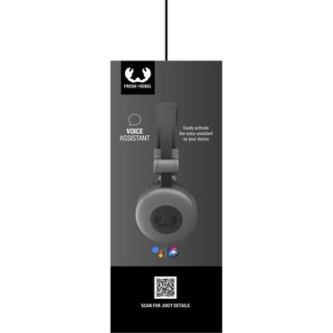 Fresh 'n Rebel Code Core Headset Trådløs Opkald/musik USB Type-C Bluetooth Grå