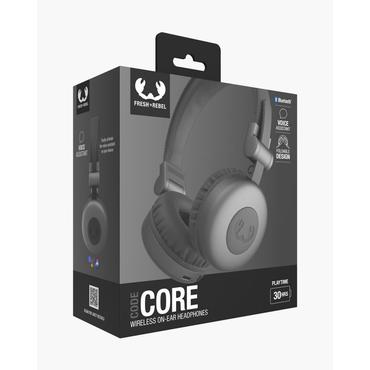 Fresh 'n Rebel Code Core Headset Trådløs Opkald/musik USB Type-C Bluetooth Grå