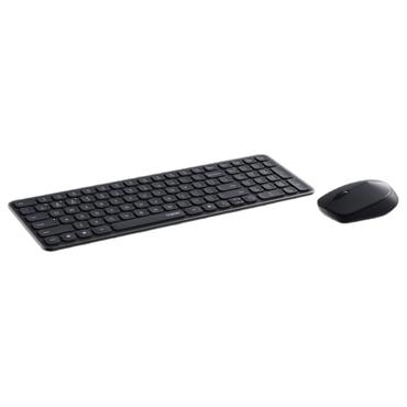Rapoo 9310M tastatur Mus inkluderet Kontor RF trådløs + Bluetooth Sort