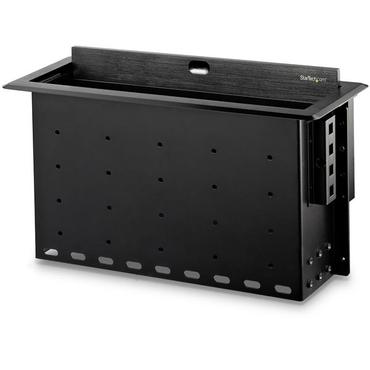 StarTech.com Dual-Module Conference Table Connectivity Box-Customizable - monteringsplatta