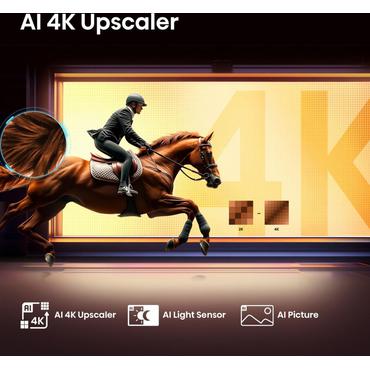 Hisense 58E77Q 146cm 58" 4K QLED Smart TV Fernseher