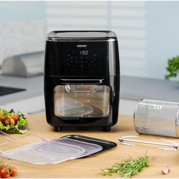 Zelmer ZAF7120 frituregryde Enkelt 12 L Enkeltstående 1700 W Lavfedt steger Sort