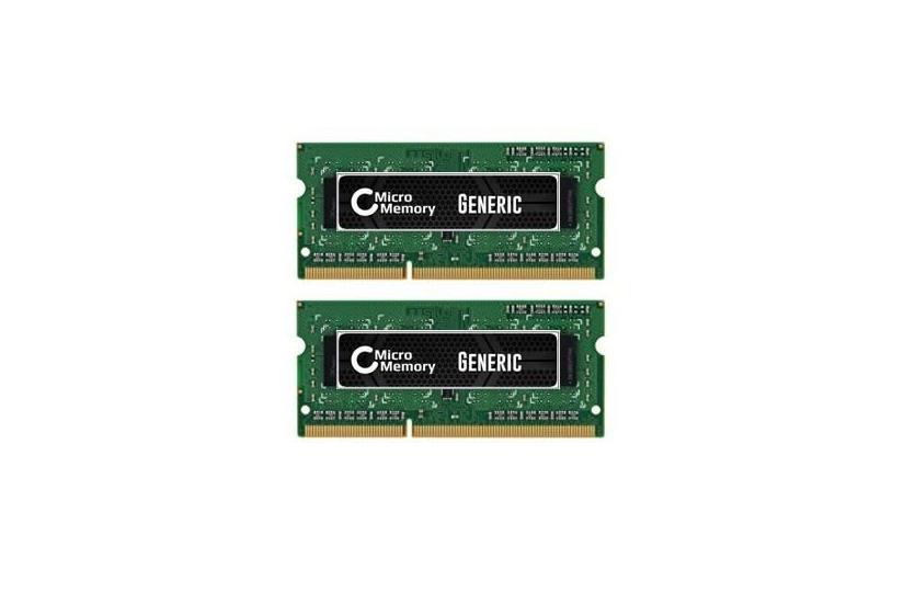CoreParts - 8GB:2x4GB - DDR3 RAM - 1600MHz - SO DIMM 204-pin - Icke ECC