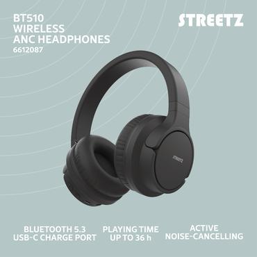 STREETZ BT510 - hörlurar med mikrofon
