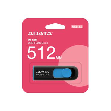 ADATA UV128 - USB flash-enhet - 512 GB