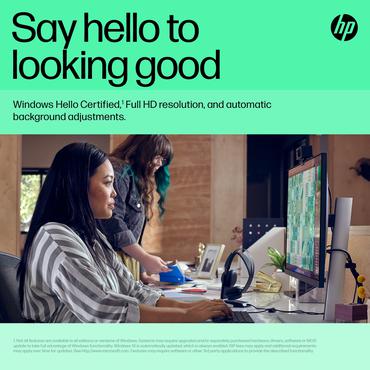 HP 625 - Webcam - tilt - farve - 4 MP - 1920 x 1080 - audio - USB 3.0