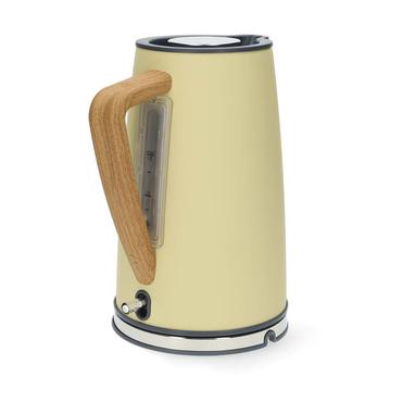 Nedis Electric Kettle | 1.7 l | Soft-Touch | Yellow | Rotatable 360 degrees | Concealed heating element | Strix&reg; controller | Boil-dry protection