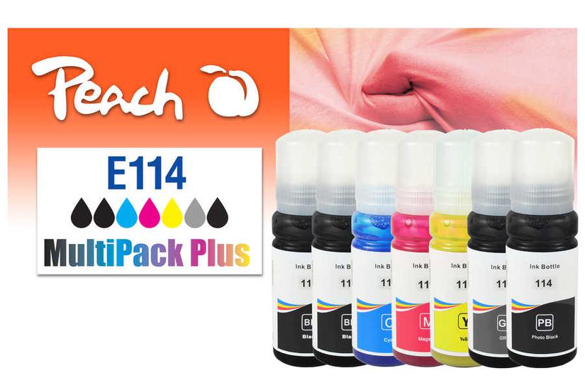 Peach Patrone Epson CISS 114 MutliPack Plus remanufactured