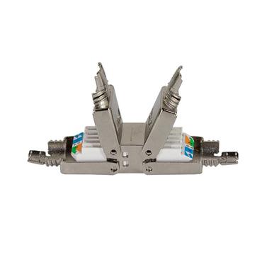 LogiLink MP0057 kabelsamler Cat.6A, Cat.7, Cat.7A Metallic