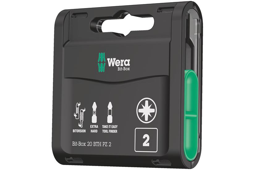 Wera 20 BTH PZ 2 skruetr&aelig;kker bit 20 stk