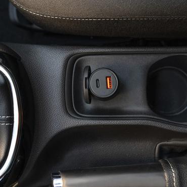 4smarts VoltRoad Ultimate Laptop, Smartphone, Tablet Sort Cigartænder Hurtig opladning Automatisk