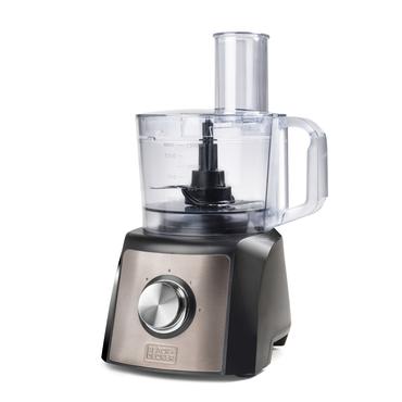 Black & Decker BXFPA1200E foodprocessor 1200 W 1,5 L Sort, Rustfrit stål