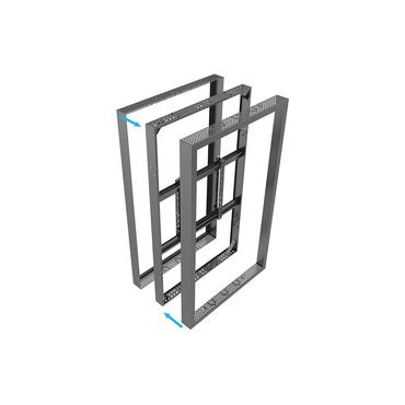 Multibrackets M Pro Series hölje - för platt panel - hög ljusstyrka ram - svart