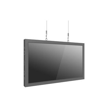 Multibrackets M Pro Series h&ouml;lje - l&aring;g profil - f&ouml;r platt panel - vajer, medel - svart