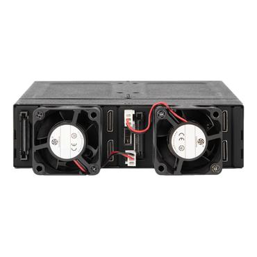 Raidsonic Hårddiskfodral - M.2" - PCI Express 4.0 - 4 st - 64 Gbit/s - Svart - 1352 g