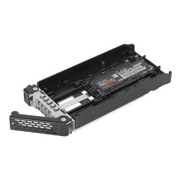 Raidsonic Hårddiskfodral - M.2" - PCI Express 4.0 - 4 st - 64 Gbit/s - Svart - 1352 g