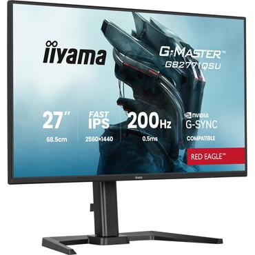 iiyama G-MASTER GB2771QSU-B1 computersk&aelig;rm 68,6 cm (27") 2560 x 1440 pixel Wide Quad HD Sort