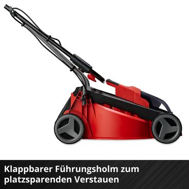 Einhell GE-CM 18/30 Li (1x3,0Ah) Skubbe plæneklipper Batteri Sort, Rød