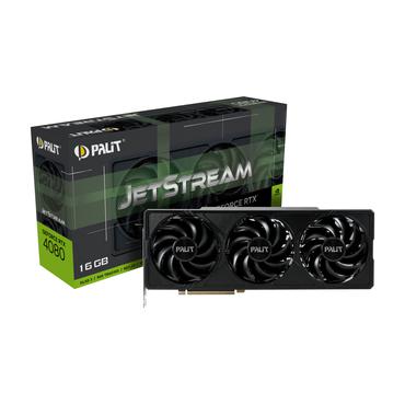 Palit GeForce RTX 4080 JetStream Grafikkort - 16GB GDDR6X